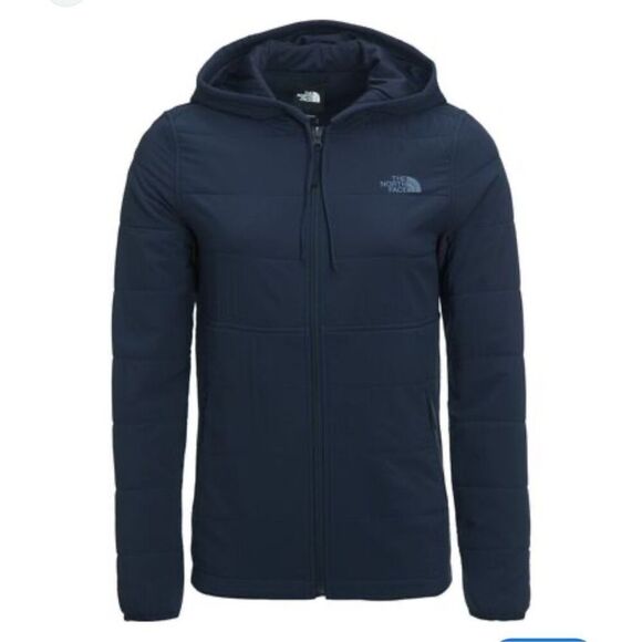 The North Face Mountain Sweatshirt Full Zip Up Hoodie Black Jacket Women's Small - Picture 1 of 12
